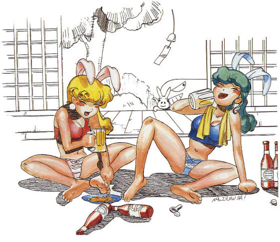 File:Hikaru and akane drunk.jpg