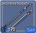 DecorativeNodachi