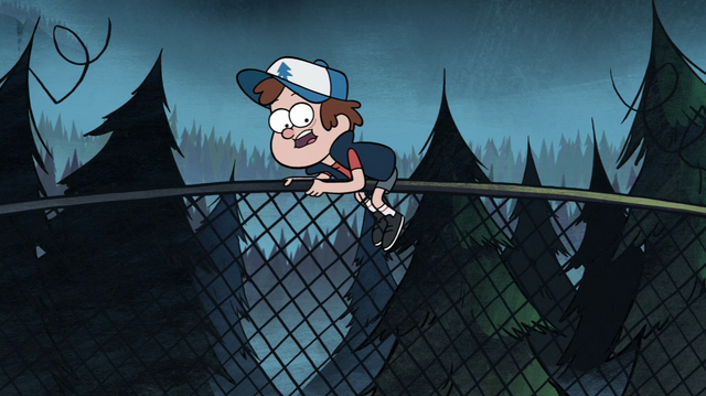 File:S1e5 dipper on fence.png