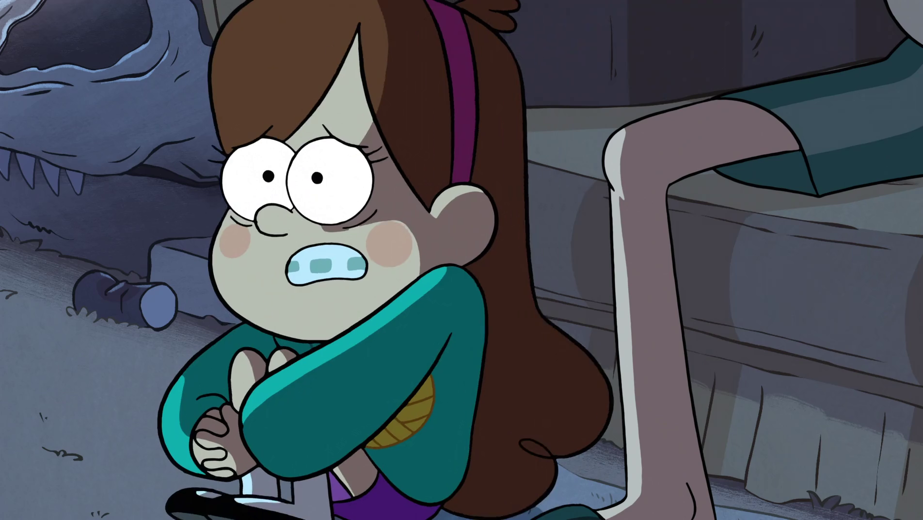 Image - S1e14 Mabel shaking with fear.png Gravity Falls Wiki FANDOM.