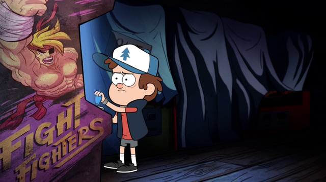 File:S1e10 dipper playing alone.png