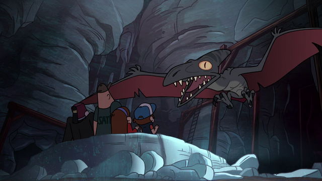 File:S1e18 The dino approaches.png