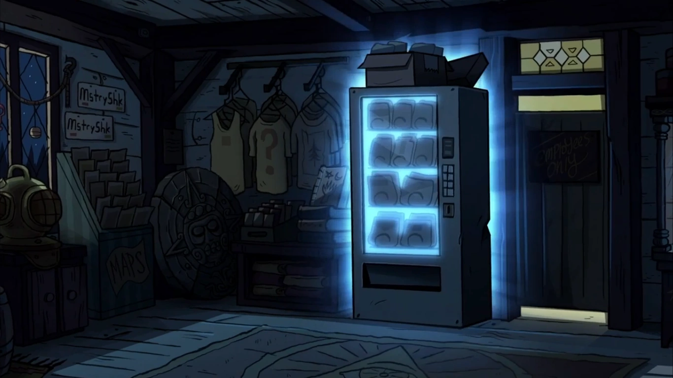 Vending machine | Gravity Falls Wiki | FANDOM powered by Wikia