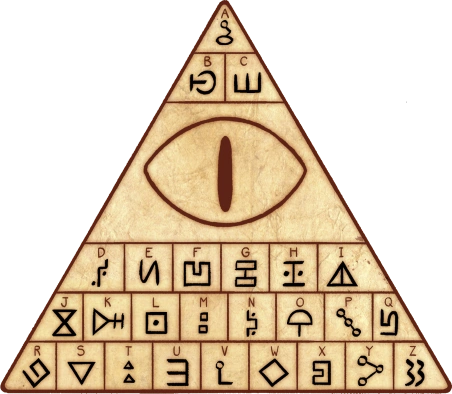Image - Bill symbol cipher.png | Gravity Falls Wiki | FANDOM powered by ...
