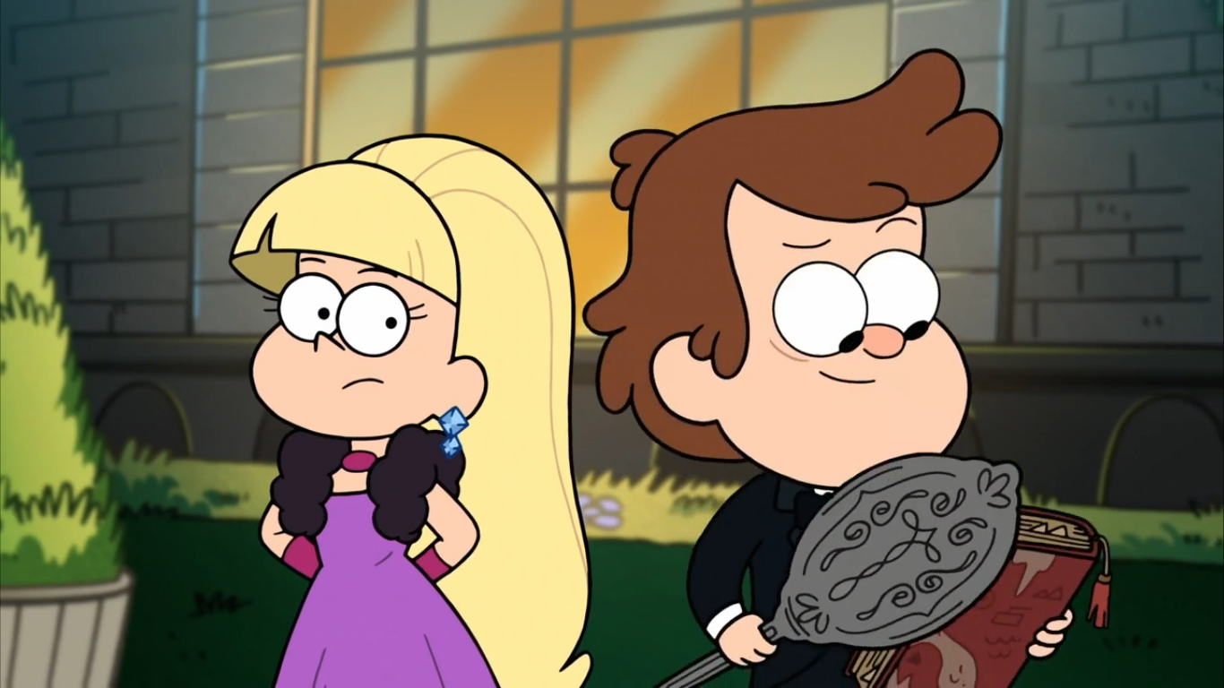 Love triangle gravity falls