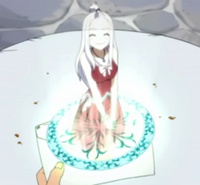 Mirajane as a Magic Letter