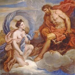 Iris getting comforted by zephyrus