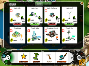 Build Menu