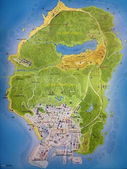 San Andreas Wreck Locations