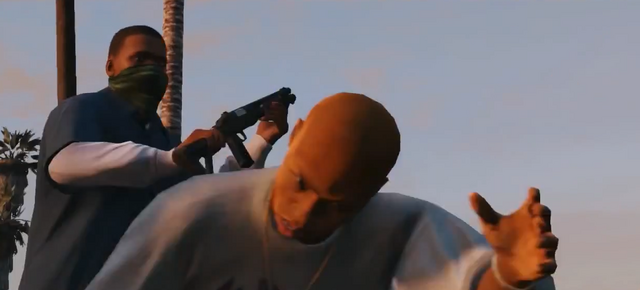 Fájl:Franklin kicking a Balla-GTAV.png