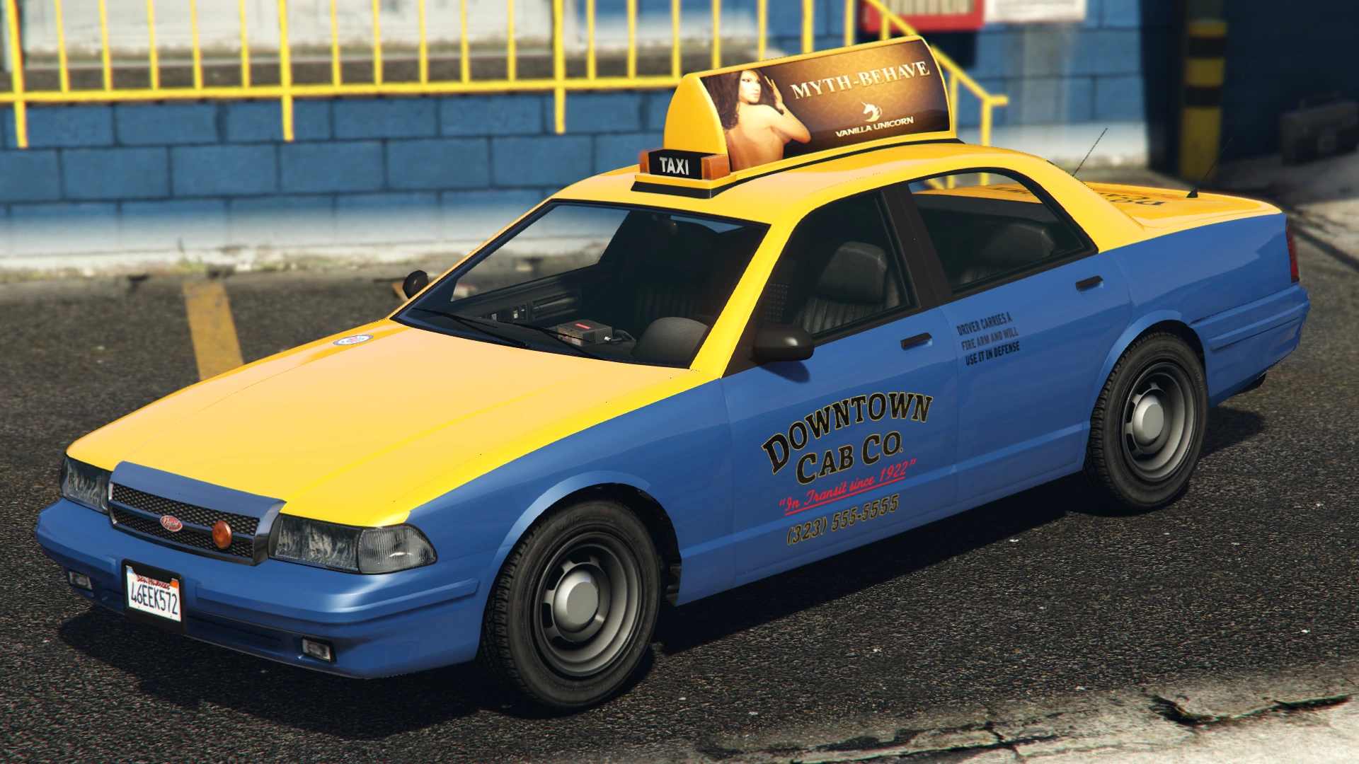 Gta 5 такси машина