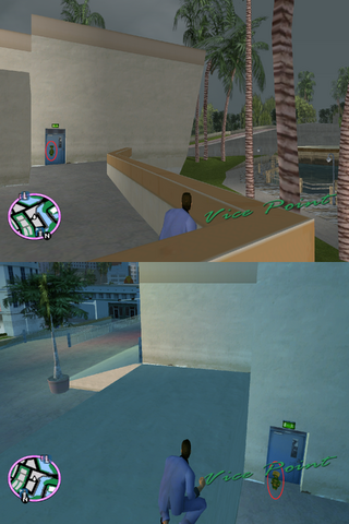 File:GTAVC HiddenPack 29 NW plaza by back door of Mercedes home.png