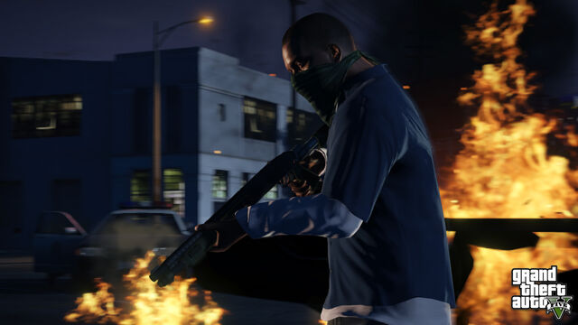File:Franklin&PumpShotgun-GTAV.jpg