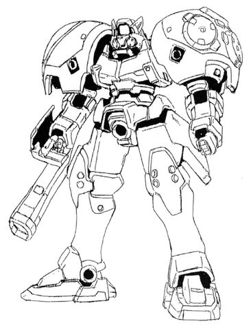 File:OZ-02MD Virgo Front View Lineart.jpg