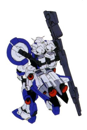 RX-78GP00 Gundam Blossom (rear) -with Core Booster II-.jpg