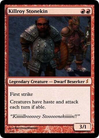 File:RavH's Killroy Stonekin Magic Card.jpg