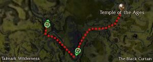 Secret River Passage map