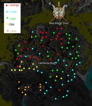 Blacktide Den spawn map