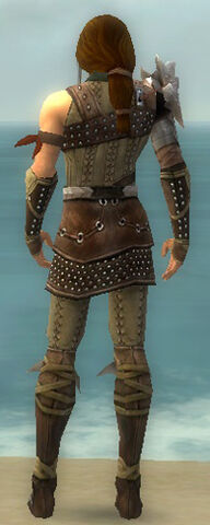 File:Ranger Studded Leather Armor M gray back.jpg