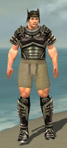 File:Warrior Ancient Armor M gray chest feet front.jpg