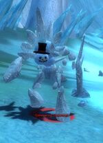 Glimmering Snowman