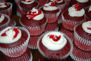 Vampire Blood Red Velvet Cupcakes - New Moon Party- Twilight Saga