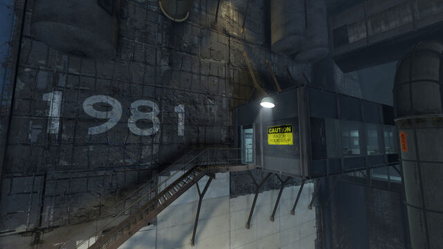 File:Outside Test Subject Waiting Area Building Test Shaft 09 Portal 2.jpg