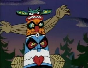 Totem Pole Monster