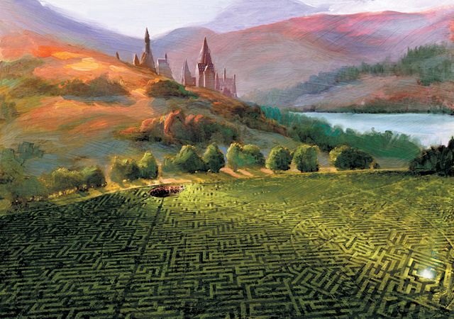 File:The Maze (Triwizard Tournament 3rd Task Concept Artwork).png