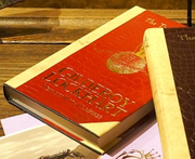 Gilderoy Lockhart The Travel Trilogy red
