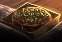 Harry's verjaardagstaart
