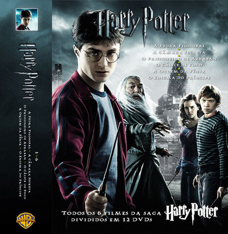 File:Portuguese six Harry Potter movies Cover set.jpg