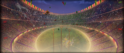 Stade de quiddich de la coupe du monde 2