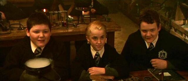 Bestand:The Trio (Crabbe, Malfoy and Goyle) 1991b.jpg