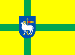 Gotland Flag+Coat Of Arms