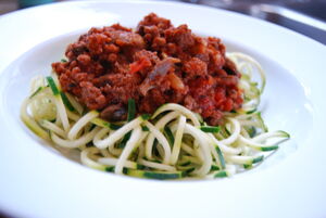Zucchini-pasta