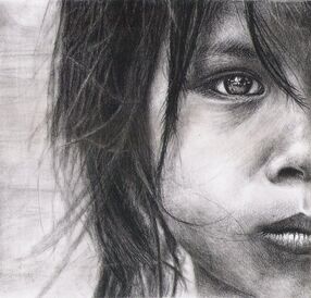A child by