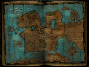 Map Parthoris