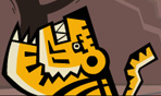 A feral tiger