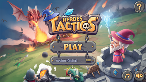 Heroes Tactics Start Menu