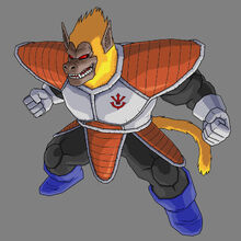 King vegeta golden oozharu by alessandelpho