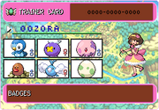 Oozora Trainer Card