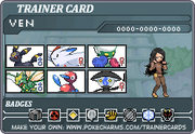 Pokemon AU Card