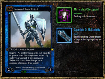 CeruleanMirrorKnight Equipment