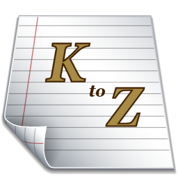 Index page k-z