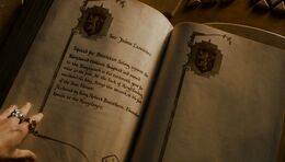 Página Jaime Lannister Libro Blanco HBO
