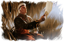 Aegon the Conqueror reading the Prince of Dorne’s missive by Michael Komarck©.png