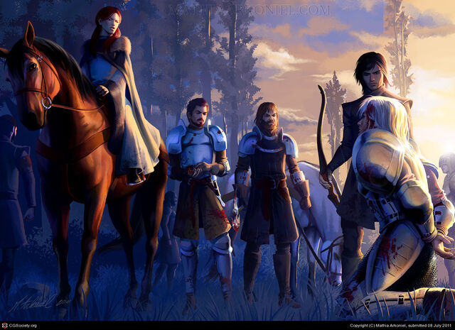 Archivo:Battle of the Whispering Wood by Mathia Arkoniel©.jpg