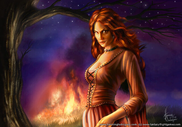 Archivo:Melisandre by Henning Ludvigsen, Fantasy Flight Games©.jpg