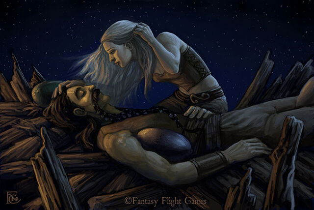 Archivo:Drogo's Pyre by Felicia Cano©.jpg
